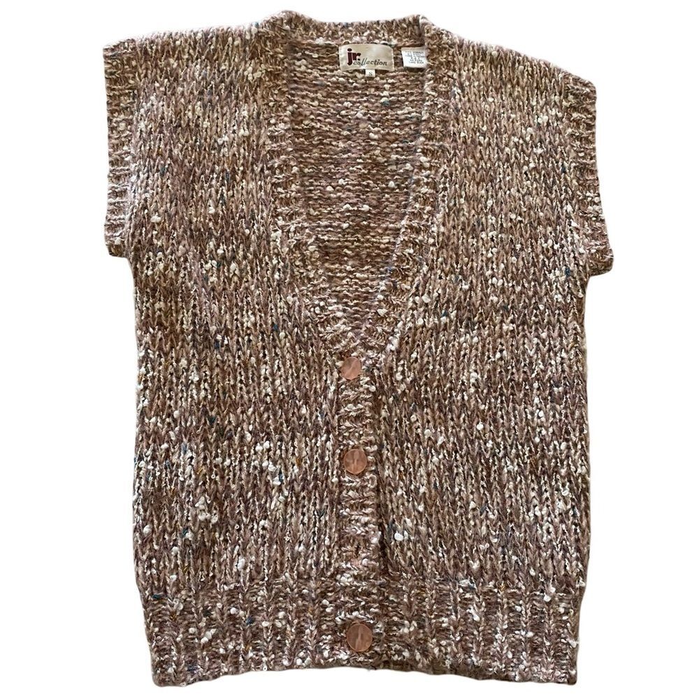 Vintage Jr. Collection Acrylic & Wool Blend Sweater Vest